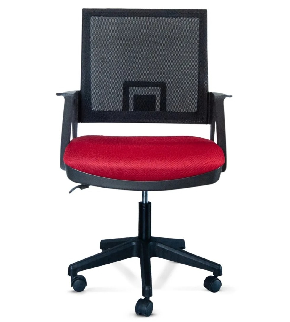 Rita Kırmızı Fileli Döner Koltuk Çalışma Koltuğu