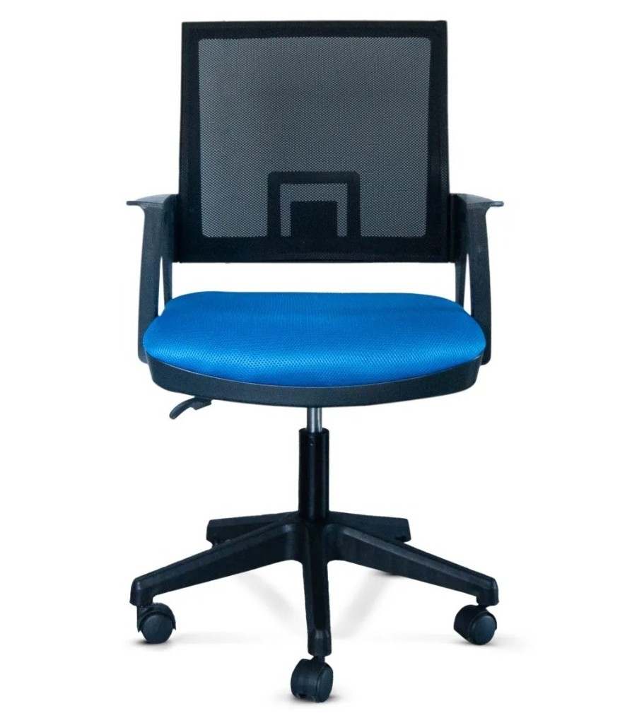 Rita Mavi Fileli Döner Koltuk Çalışma Koltuğu