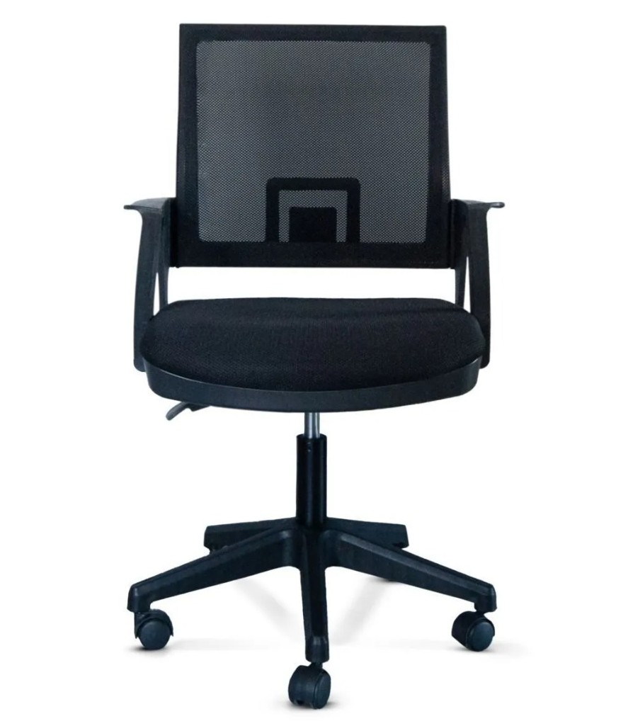 Rita Siyah Fileli Döner Koltuk Çalışma Koltuğu