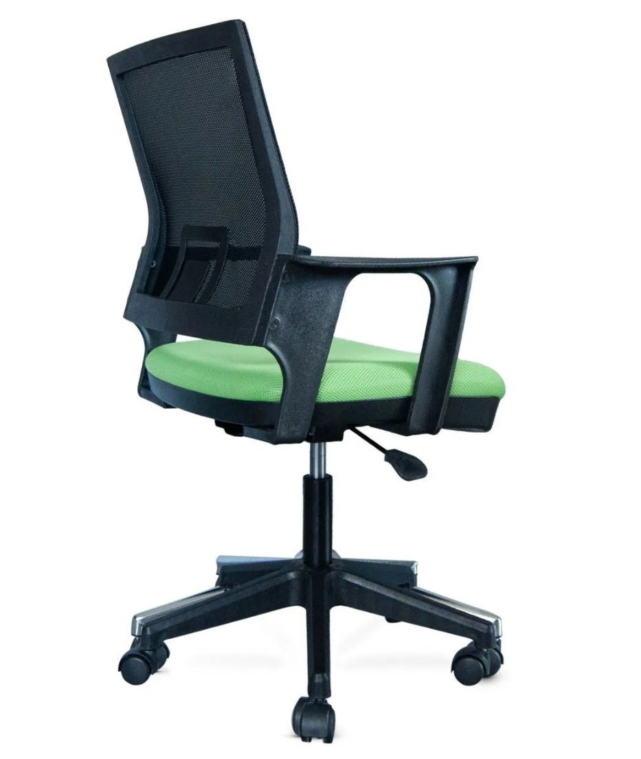 yesildoner3 Rita Yeşil Fileli Döner Koltuk Çalışma Koltuğu - Görsel 2